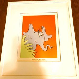 Dr. Seuss Framed Print - Horton Hears a Who